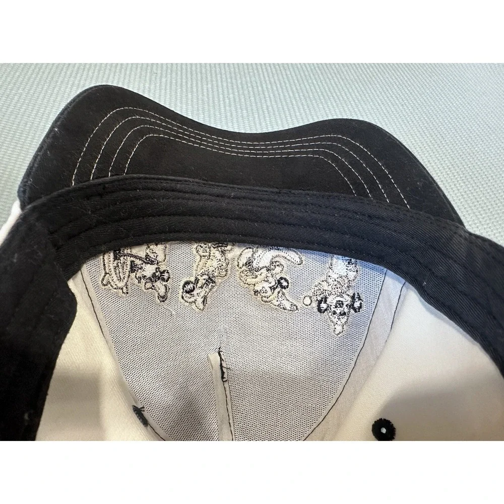 VTG Y2K Disney Mickey Mouse Classic‎ Black Authentic Baseball Cap Hat Strapback